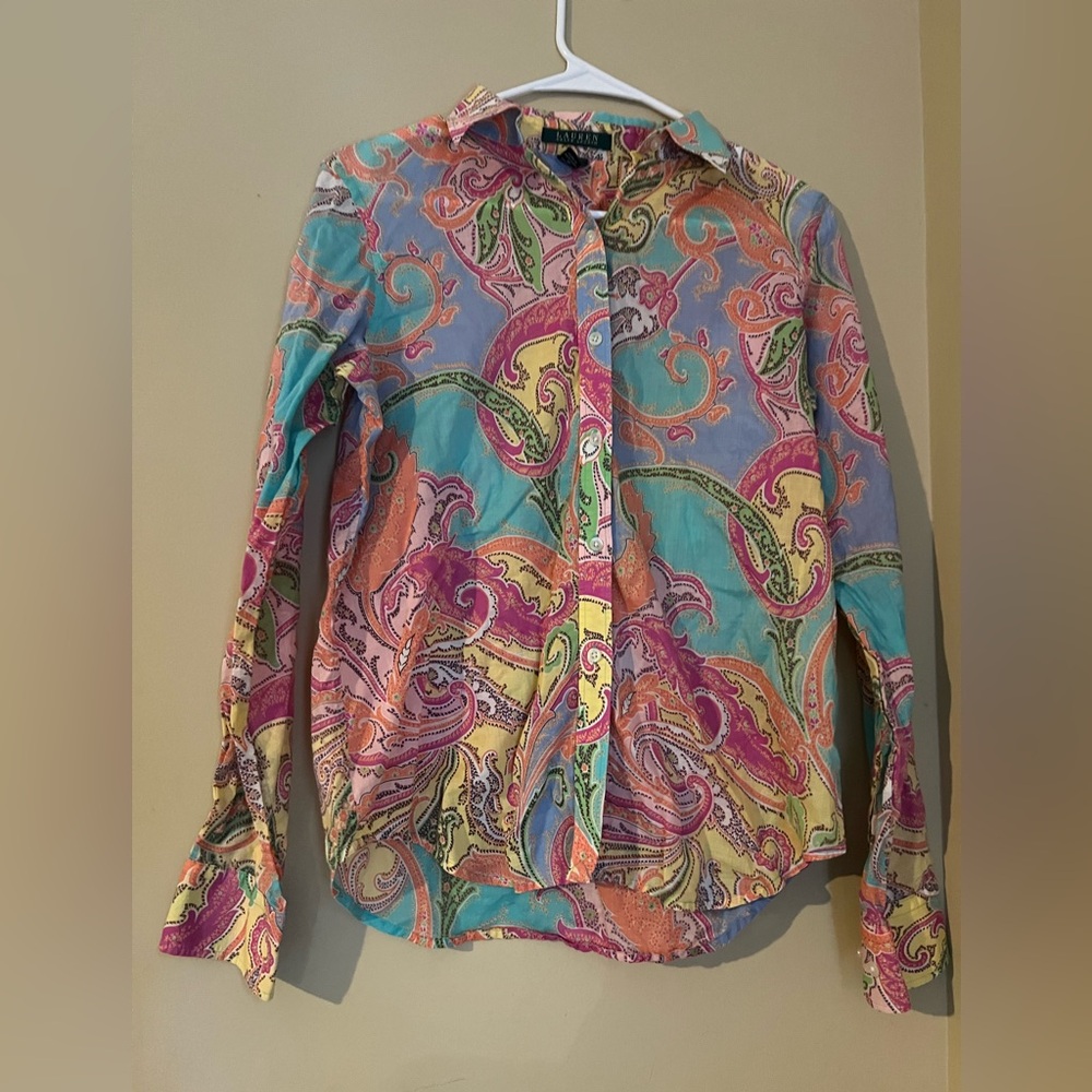 💛3 for $16 Sale/Lauren Ralph Lauren Top